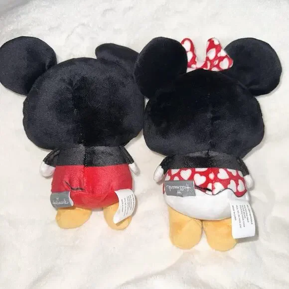Hallmark Disney MICKEY & MINNIE MOUSE BETTER TOGETHER VALENTINES PLUSHIES 2023 - Picture 2 of 5